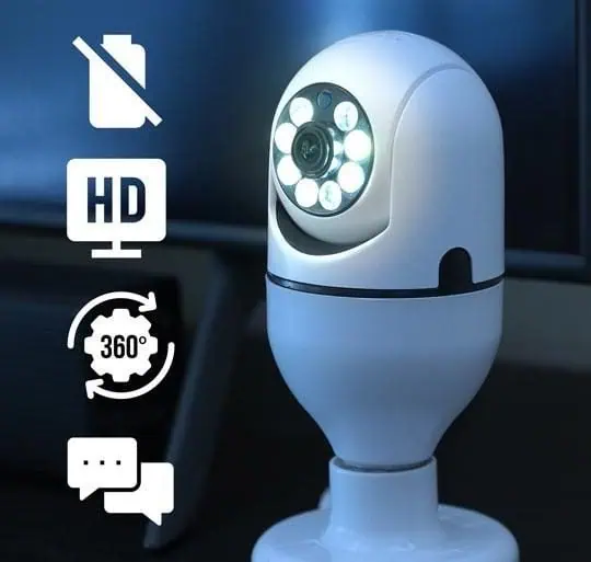 Sight Bulb - Light-Bulb Security Camera