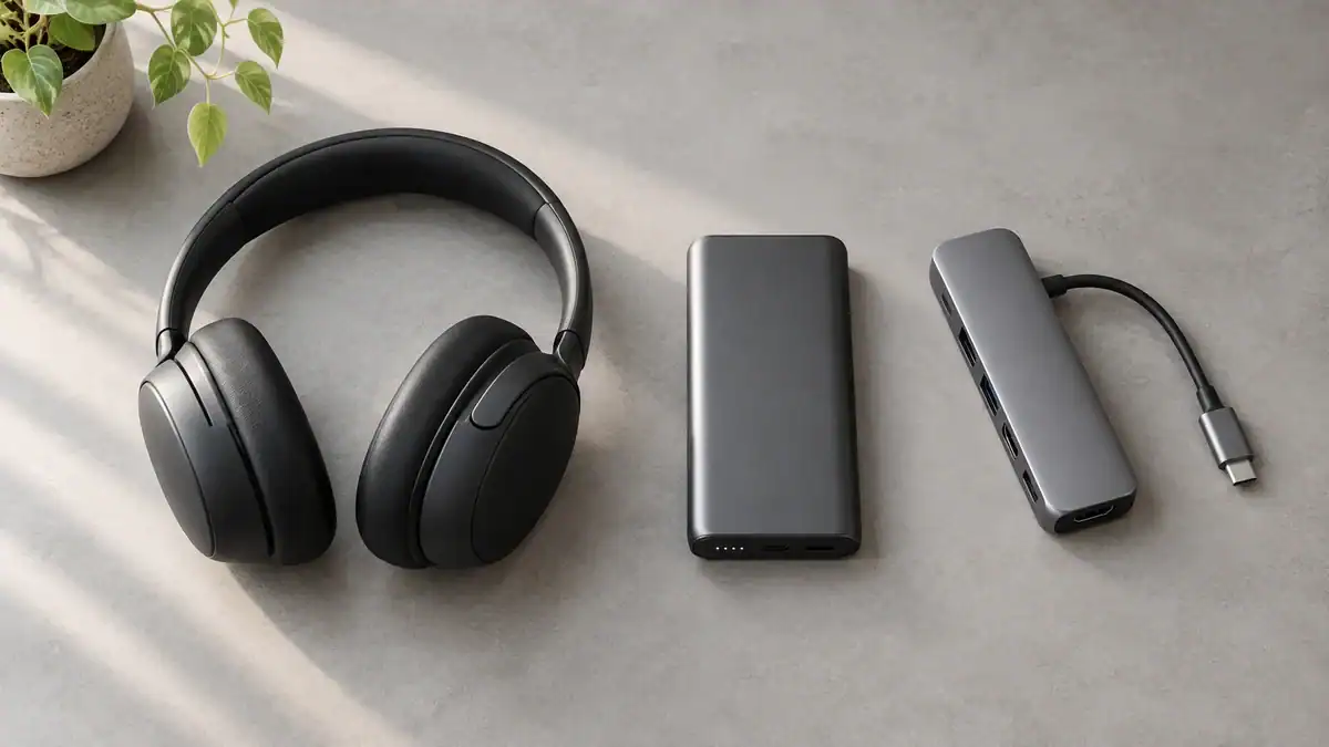 Top Gadgets for Everyday Use: Bluetooth Headphones, Power Bank & USB-C Hub