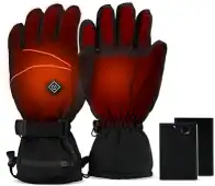 HeatArmor Heated Gloves - Rechargeable Heated Gloves With Touchscreen Fabric