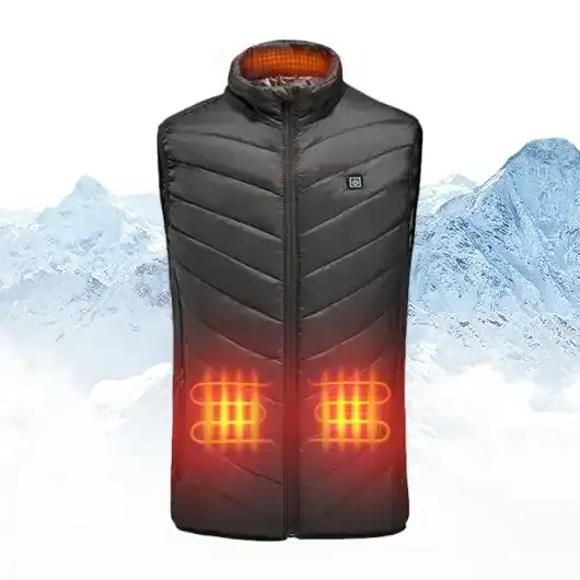 HeatArmor Heated Vest - Lightweight Heated Vest With 3 Heat Settings