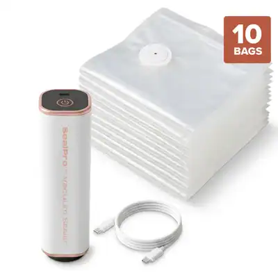 SEALPRO - Handheld Vacuum Sealer for Leftovers