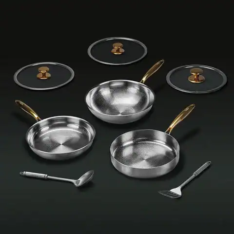 TAIMA Titanium Pan - Certified Pure Titanium Classic Pan