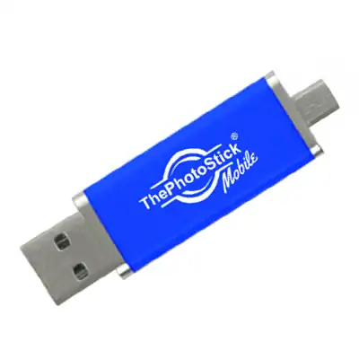 ThePhotoStick Mobile - Photo Backup Stick for Phones