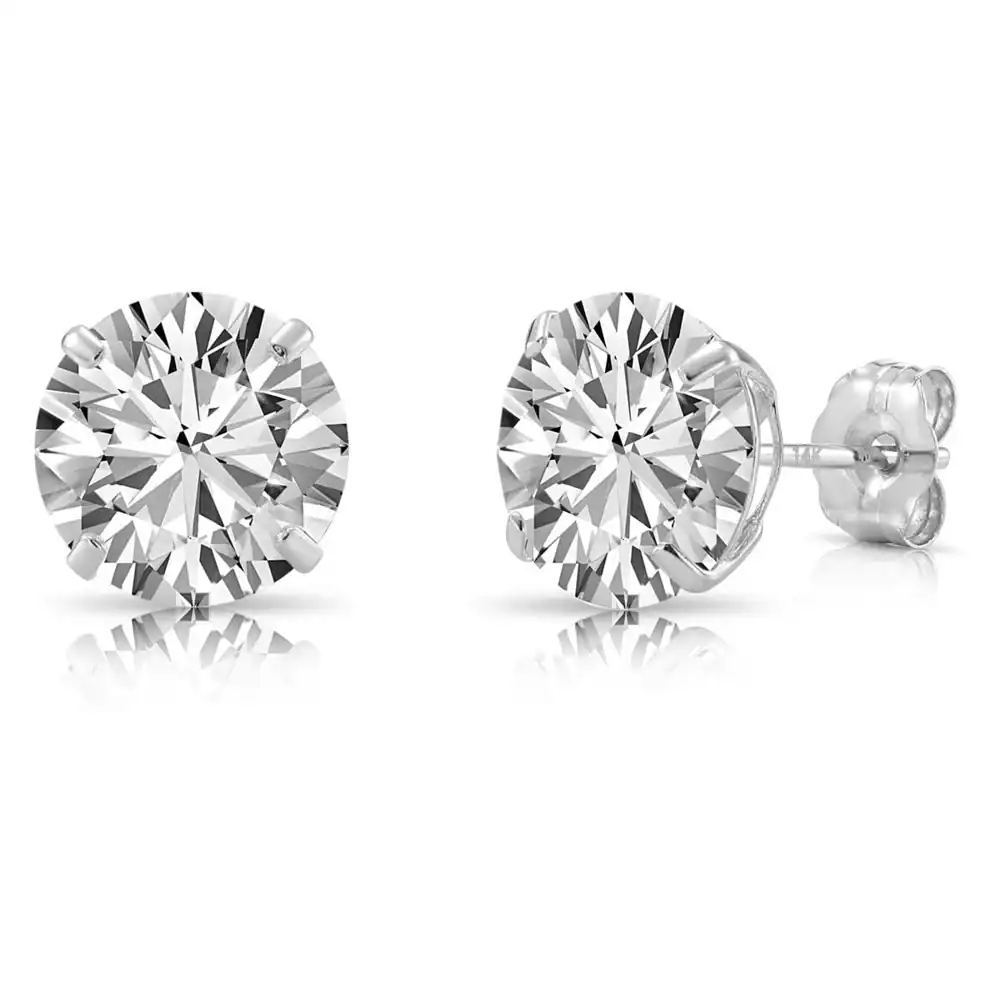 Voss+Agin Diamonds - Lab-Grown Diamond Studs in 14k Gold